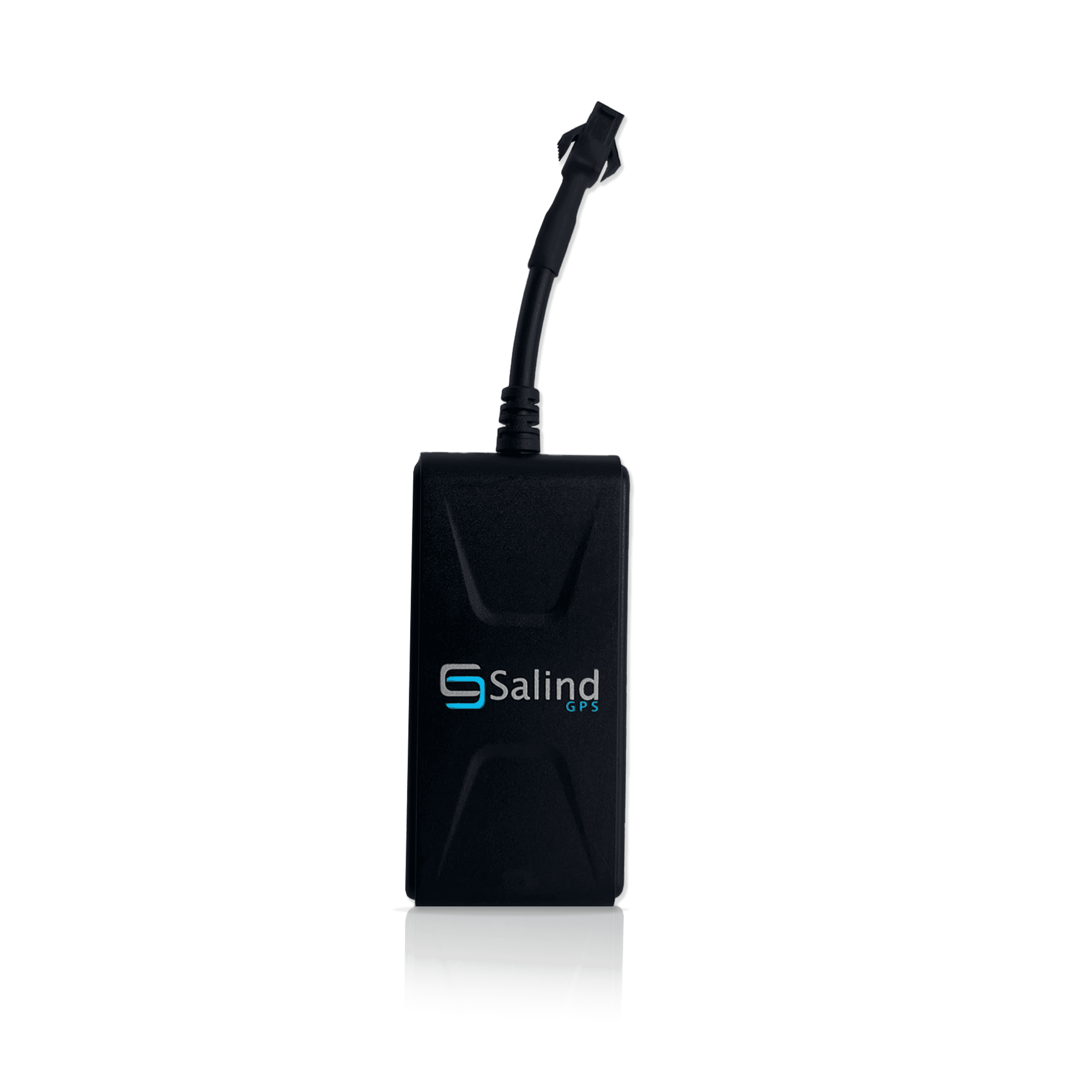 Salind 01 4G hardwired GPS tracker, front view