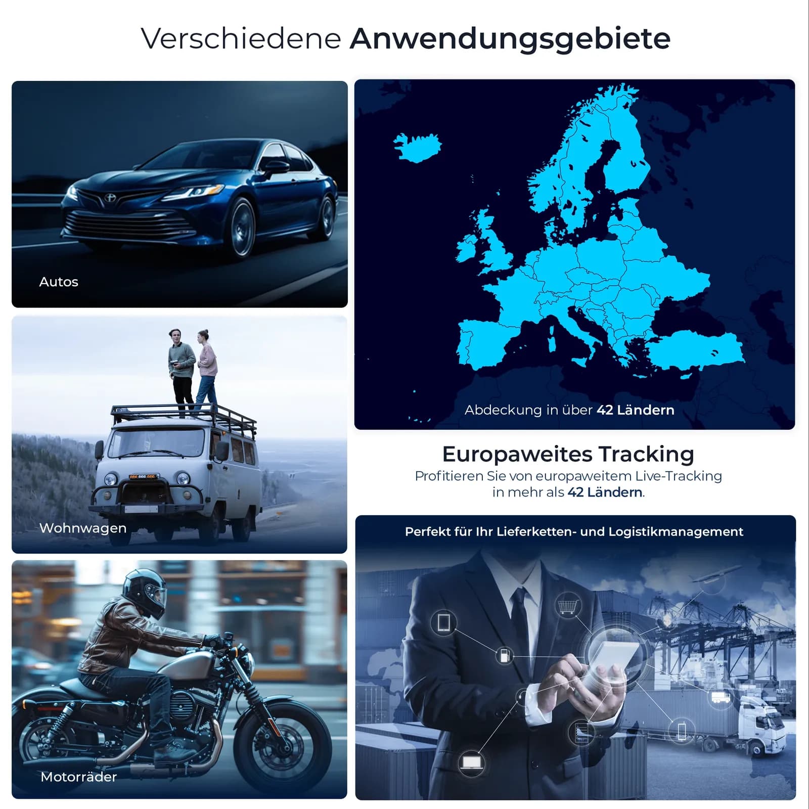 Salind 20 4G — passend für Anhänger, Maschinen, Wohnwagen, Geräte