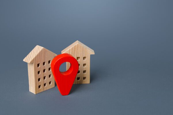 Asset Tracking - What is it anyway? red location pin and houses location concept set 2022 09 21 21 21 01 utc 601x400 - Asset Tracking - What is that anyway?