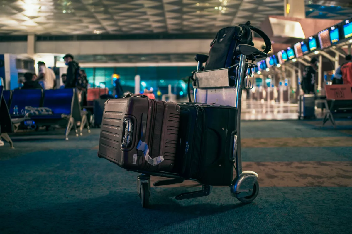 Koffer Track für verlorenes Fluggepäck